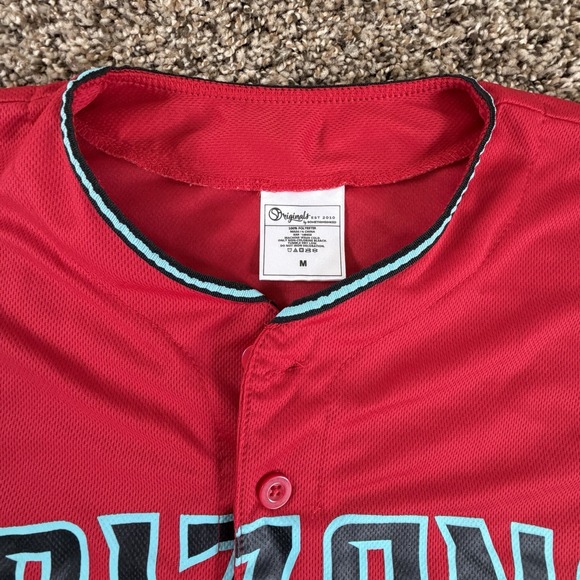 Arizona Diamondbacks 2024 Replica Alternate Red Jersey SGA Men's Medium M DBacks - Picture 3 of 9
